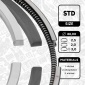 R1008200 Комплект поршневых колец