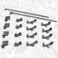 VV0097KS ET ENGINETEAM Rocker Arm Shaft, engine