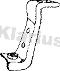 KLARIUS 430239 Кронштейн, система выпуска ОГ