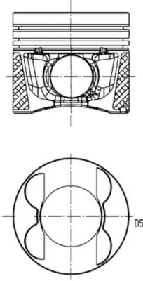 KOLBENSCHMIDT 40096600 Поршень