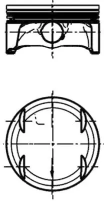 KOLBENSCHMIDT 40348600 ПОРШЕНЬ