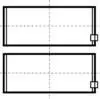 KOLBENSCHMIDT 79331600 Вкладыш подшипника