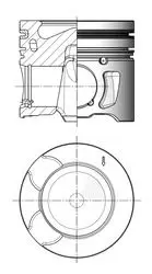 41251600 Поршнекомплект PEUGEOT