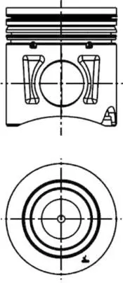 KOLBENSCHMIDT 40339600 ПОРШНЕКОМПЛЕКТ IVECO CURSOR 10