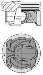 40315600 Поршень ДВС FRD 2.0 EcoBoost