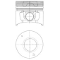40773610 Поршнекомплект Deutz F2M/3M/4M
