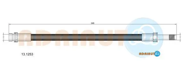 ADRIAUTO 131253 Brake Hose