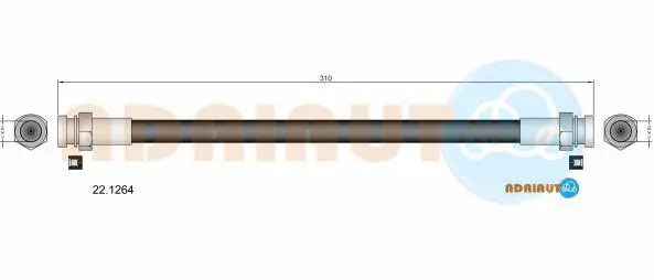 ADRIAUTO 221264 Brake Hose
