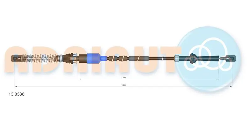 13.0336 Тросик газа