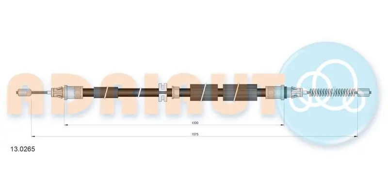 ADRIAUTO 130265 Тросик, cтояночный тормоз