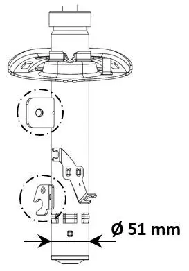 KYB 3338056 Амортизатор