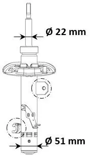 3338061 Амортизатор