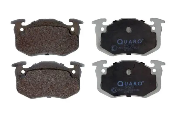 QUARO QP0137 Комплект тормозных колодок,