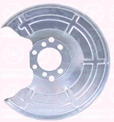 KLOKKERHOLM 5062879 Кожух тормозного диска задн