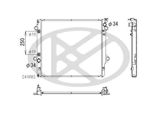 KOYORAD PL011845R Radiator, engine cooling