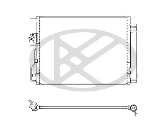 KOYORAD CD821051 Конденсатор, кондиционер