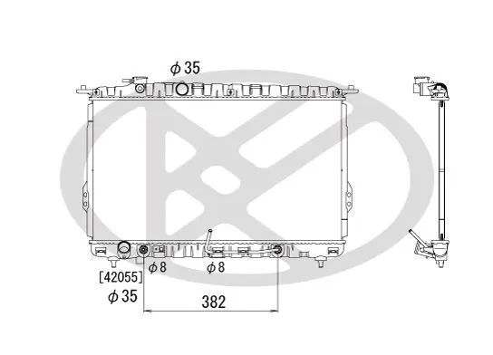 KOYORAD PL811803 Радиатор, охлаждение двигателя