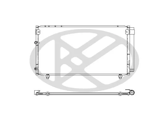 CD010378M Condenser, air conditioning