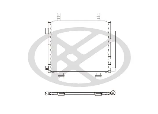 CD100582 Конденсатор, кондиционер
