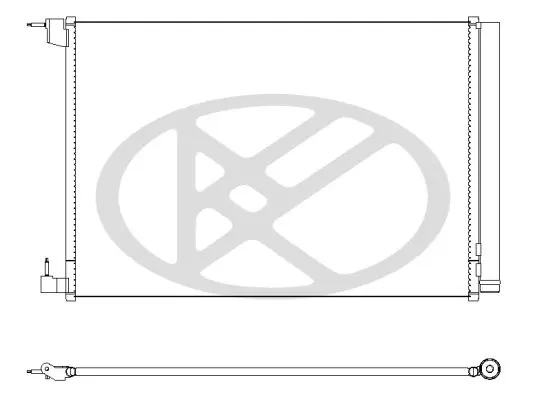 KOYORAD CD411011 Конденсатор, кондиционер
