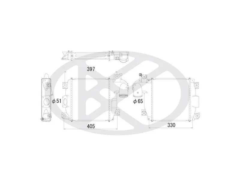 IA010165 Интеркулер