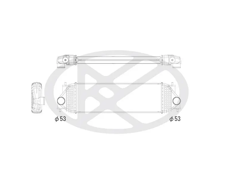 KOYORAD IA100159 Интеркулер