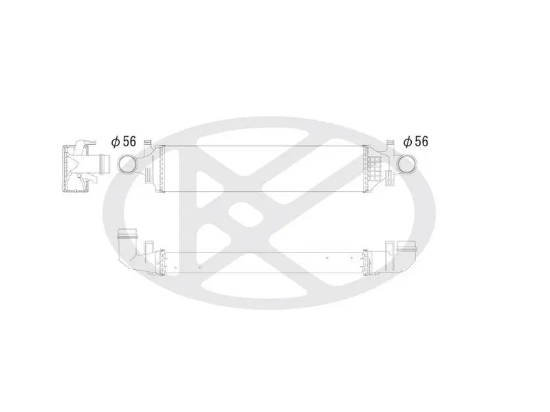 IA410132 Charge Air Cooler