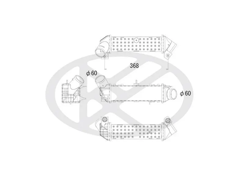 IA450172 Charge Air Cooler