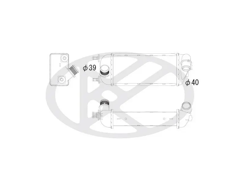IA510111 Charge Air Cooler