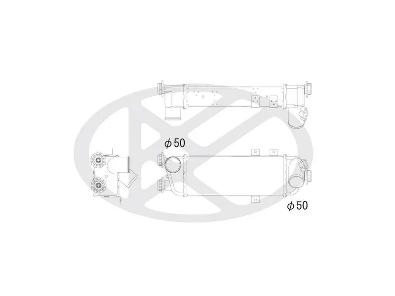 IA810124 Charge Air Cooler