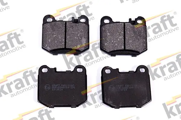 KRAFT 6011166 Комплект тормозных колодок,