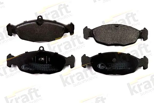 KRAFT 6001550 Комплект тормозных колодок,