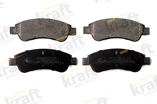 KRAFT 6006051 Комплект тормозных колодок,