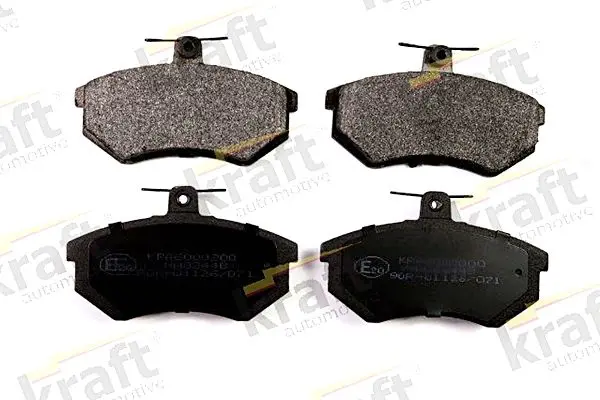 KRAFT 6000200 Комплект тормозных колодок,