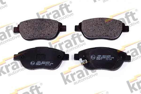 KRAFT 6001699 Комплект тормозных колодок,