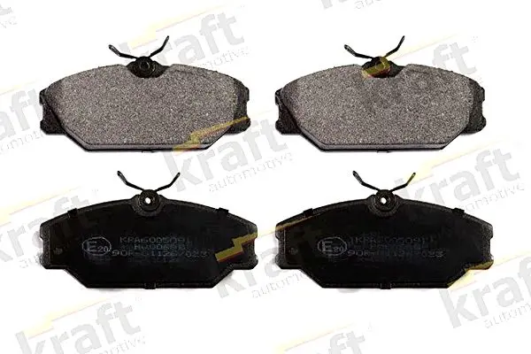 KRAFT 6005091 Комплект тормозных колодок,