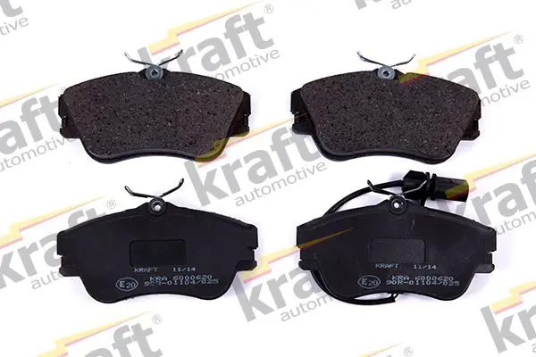 KRAFT 6000620 Комплект тормозных колодок,