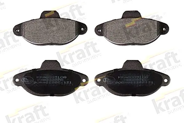 KRAFT 6003100 Комплект тормозных колодок,