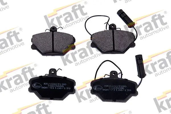 KRAFT 6003190 Комплект тормозных колодок,