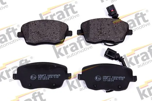 KRAFT 6006565 Комплект тормозных колодок,