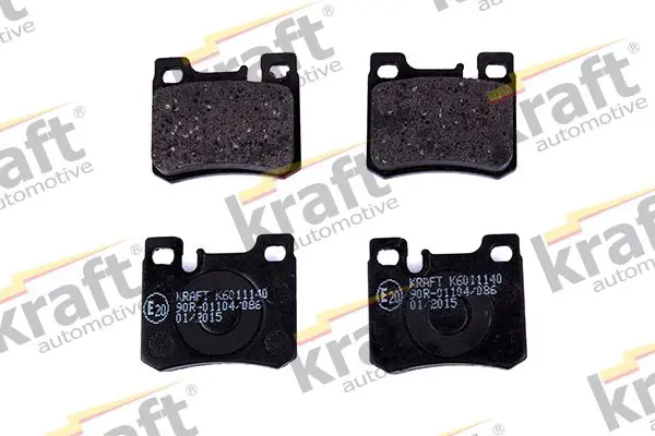 KRAFT 6011140 Комплект тормозных колодок,