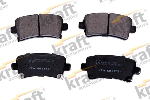KRAFT 6011534 Комплект тормозных колодок,