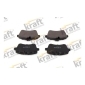 6001255 KRAFT Комплект тормозных колодок,