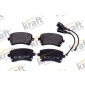 6010907 KRAFT Brake pad set, disc brake