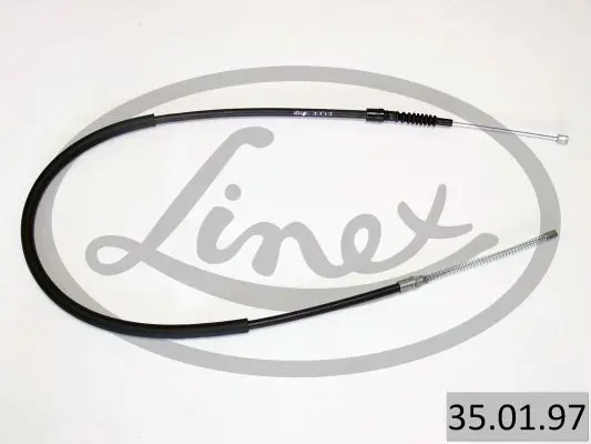 LINEX 350197 Трос стояночного тормоза лев