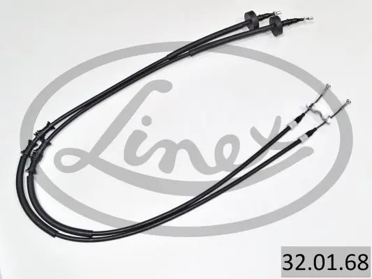 LINEX 32.01.68 Трос стояночного тормоза OPEL: