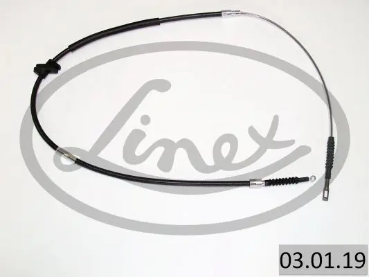 LINEX 030119 Трос стояночного тормоза AUDI: