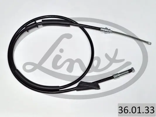 LINEX 360133 Трос стояночного тормоза лев
