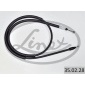 350228 LINEX Трос стояночного тормоза лев