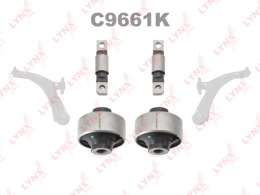 C9661K Комплект сайлентблоков рычага